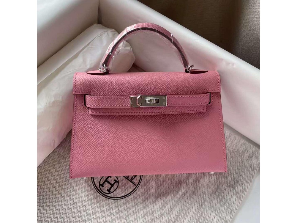 HERMES Kelly Pink 30cm (Replica), Women's Fashion, Bags & Wallets, Purses &  Pouches on Carousell