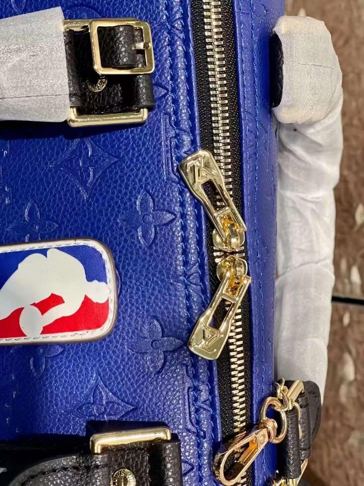 Louis Vuitton KEEPALL NBA Blue - Luxury Bags