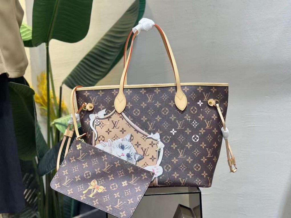 Louis Vuitton Neverfull Cat - Luxury Bags